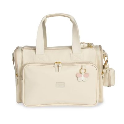 BOLSA NINA BORBOLETAS - MARFIM - MASTERBAG