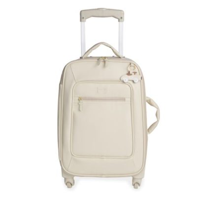 Mala Maternidade C/ Rodinhas Carrinhos Marfim Masterbag Baby