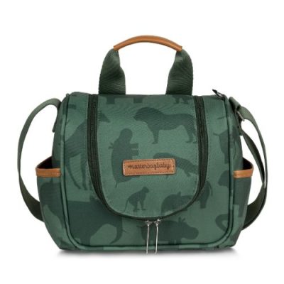 Frasqueira Térmica Maternidade Bebê Emy Safari Masterbag Cor Prateado
