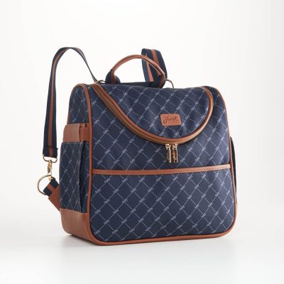 Mochila Térmica 2 Em 1 Coleção Bella Cor Marinho Just Baby Cor Azul-marinho