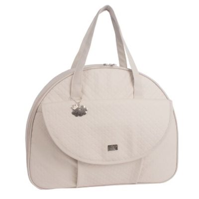 Mala Maternidade Dreams Bege Hey Baby Creme Sintético Emborrachado