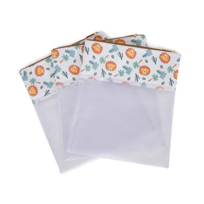 Kit Rrganizador 3 Saquinhos Porta Roupinhas Savana Just Baby